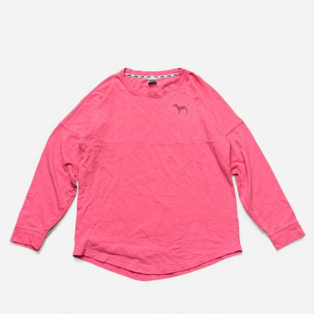 Victoria's Secret PINK oversized Long Sleeve Shirt Size: S